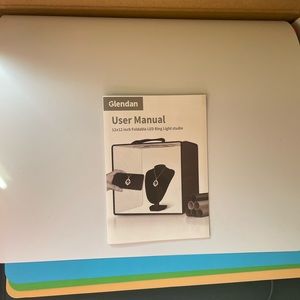 Glendan 12 x 12 inch Foldable Photo Studio